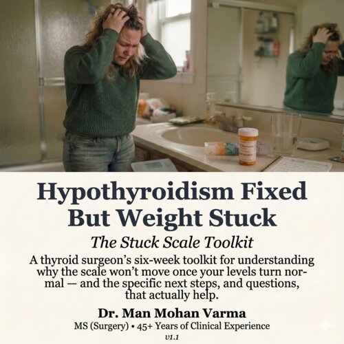 Hypothyroidism Fixed But Weight Stuck: The Stuck Scale Toolkit